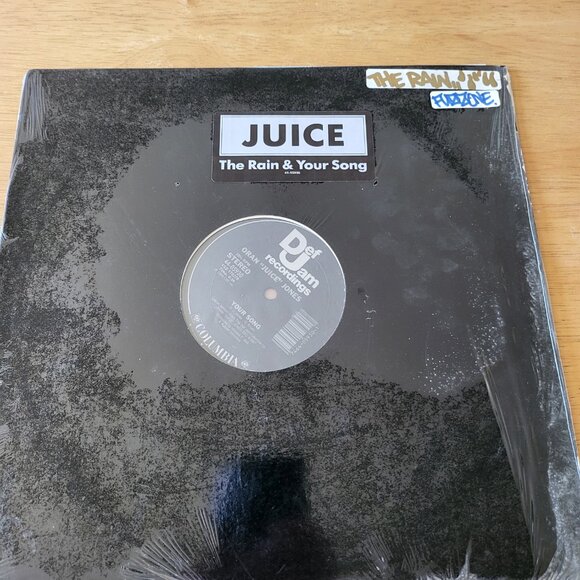 Oran Juice Jones The Rain Your Song 12" Vinyl Single R&B 1986 Def Jam Record LPB - Picture 9 of 9